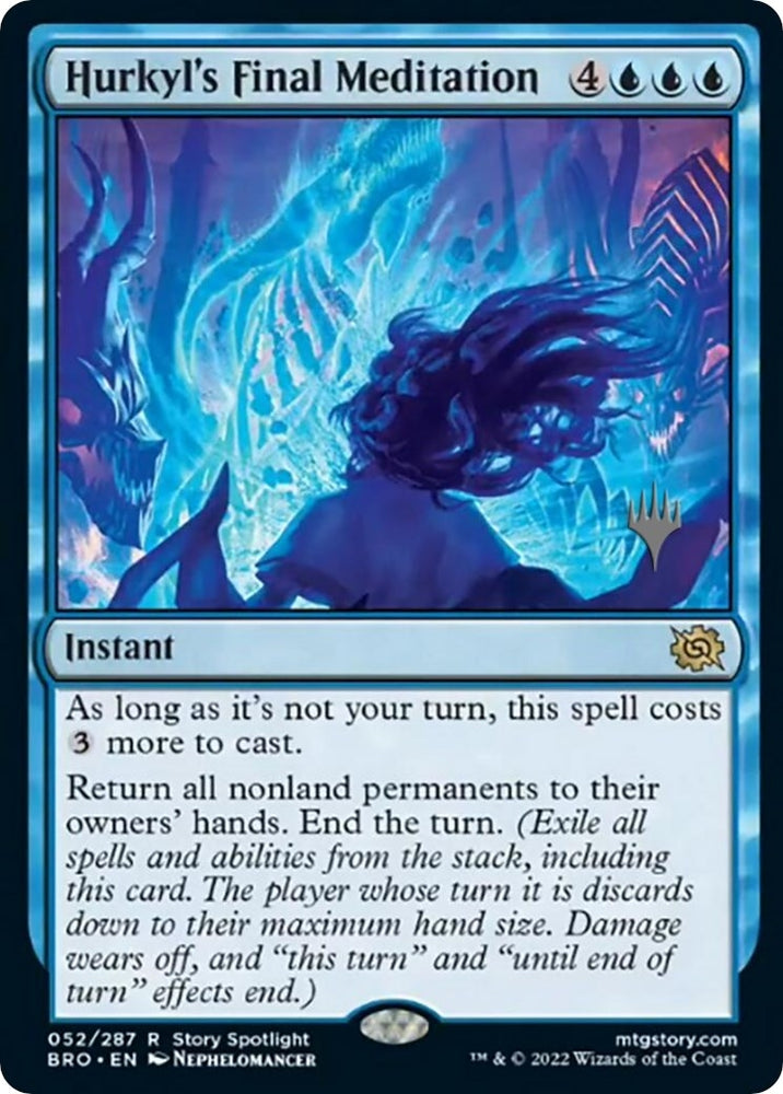 Image for Hurkyl's Final Meditation (52) [Promo Pack: The Brothers' War]