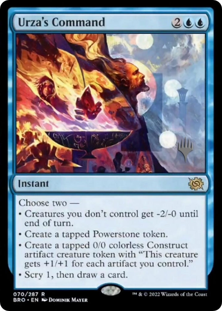 Image for Urza's Command (70) [Promo Pack: The Brothers' War]