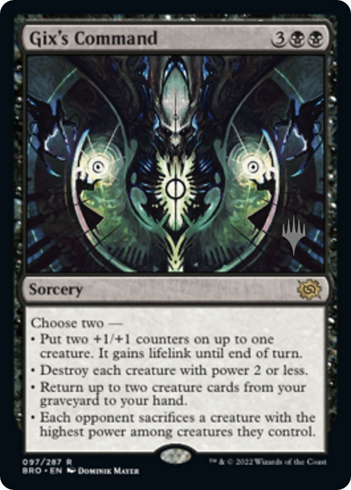 Image for Gix's Command (97) [Promo Pack: The Brothers' War]