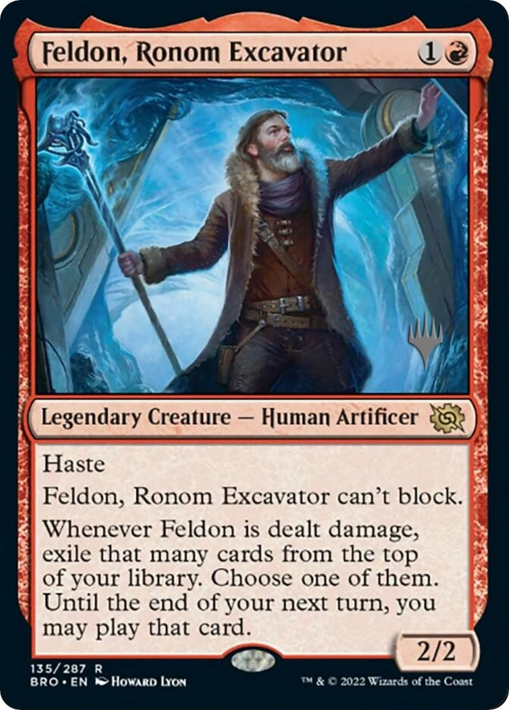 Image for Feldon, Ronom Excavator (135) [Promo Pack: The Brothers' War]