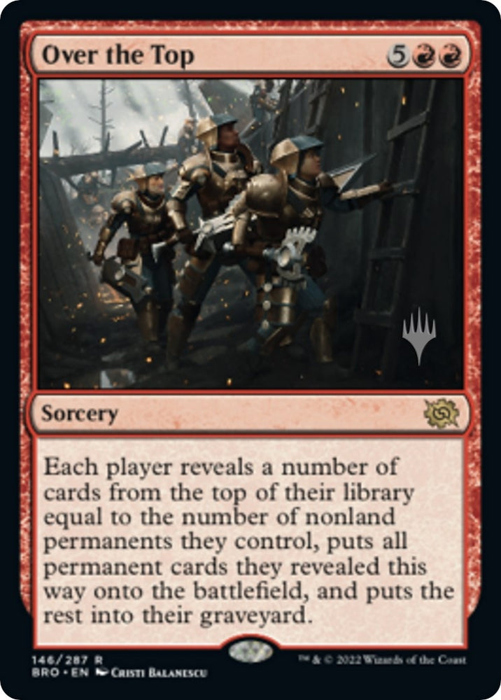Image for Over the Top (146) [Promo Pack: The Brothers' War]