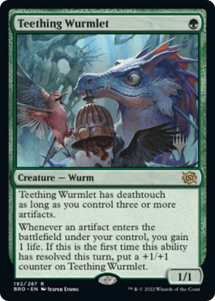 Image for Teething Wurmlet (192) [Promo Pack: The Brothers' War]