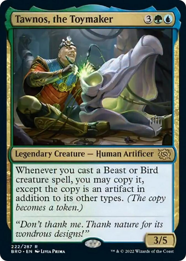 Image for Tawnos, the Toymaker (222) [Promo Pack: The Brothers' War]