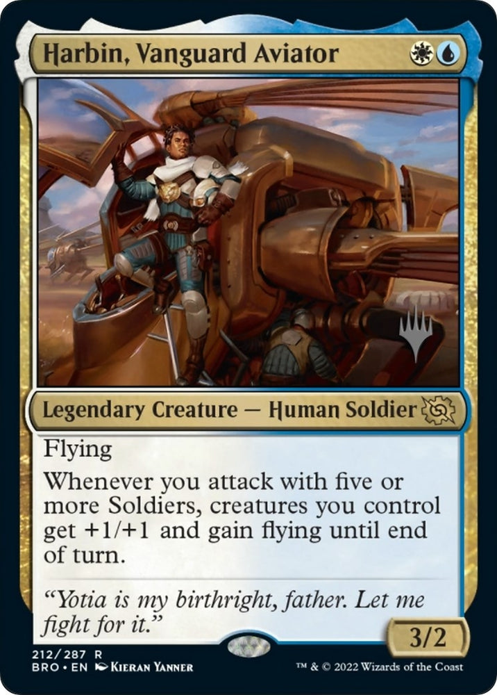 Image for Harbin, Vanguard Aviator (212) [Promo Pack: The Brothers' War]