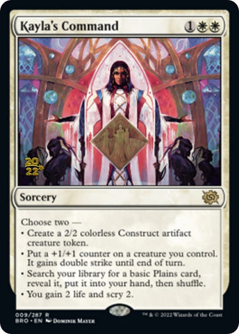 Image for Kayla's Command (9) [Prerelease Cards]