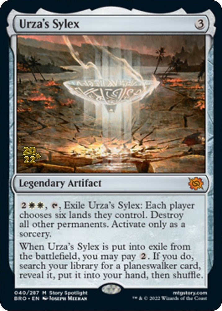 Image for Urza's Sylex (40) [Prerelease Cards]