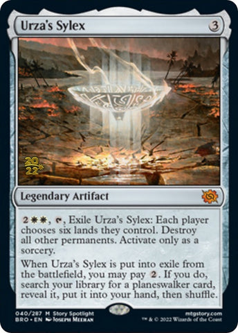 Image for Urza's Sylex (40) - Magic: The Gathering