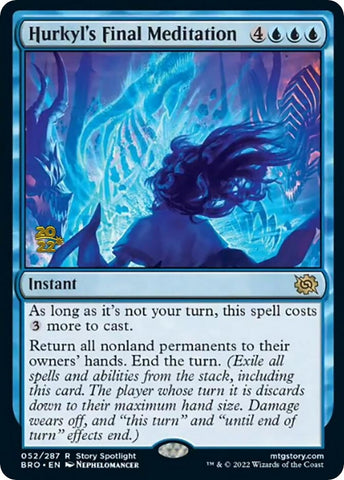 Image for Hurkyl's Final Meditation (52) [Prerelease Cards]