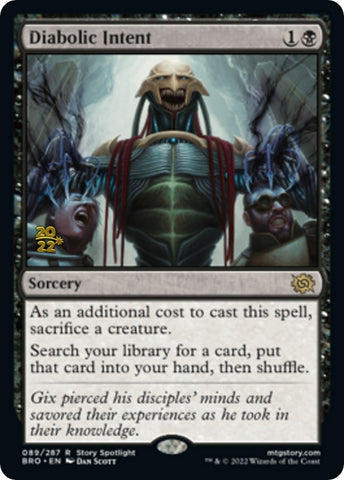 Image for Diabolic Intent (89) [Prerelease Cards]