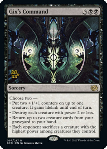Image for Gix's Command (97) [Prerelease Cards]