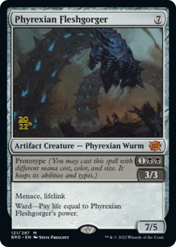 Image for Phyrexian Fleshgorger (121) [Prerelease Cards]