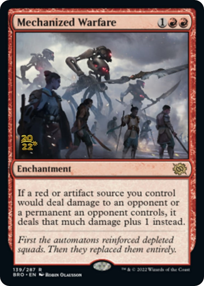 Image for Mechanized Warfare (139) [Prerelease Cards]