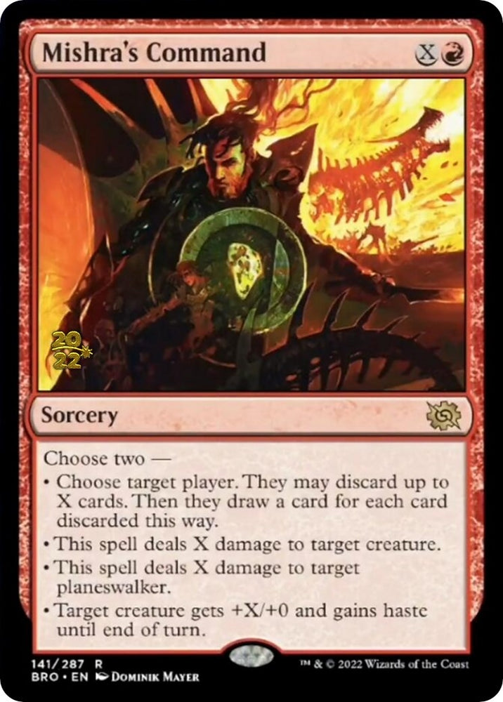 Image for Mishra's Command (141) [Prerelease Cards]
