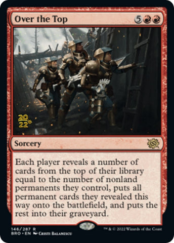 Image for Over the Top (146) [Prerelease Cards]