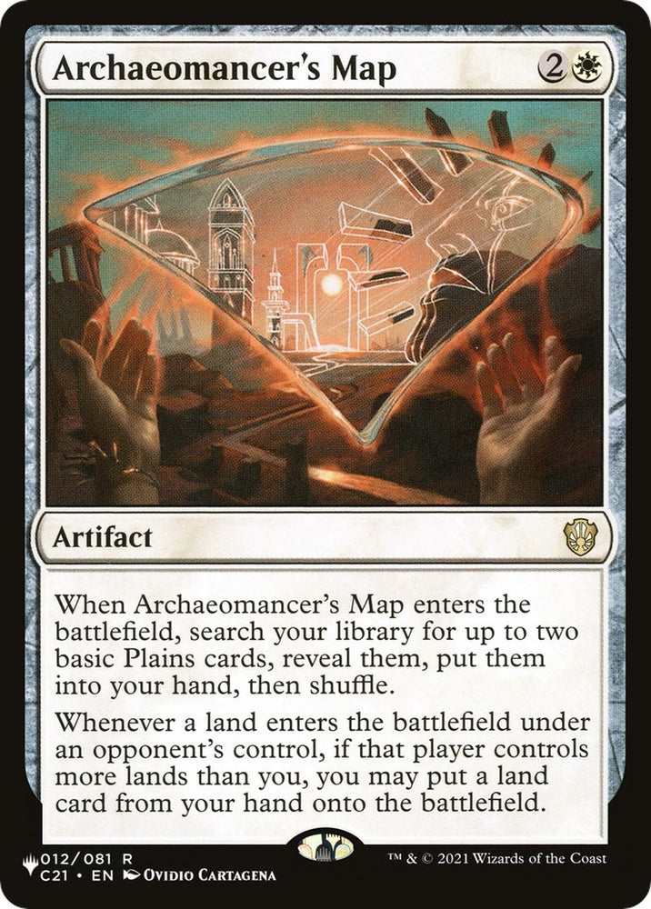 Image for Archaeomancer's Map (12) [The List Reprints]