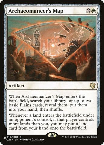 Image for Archaeomancer's Map (12) [The List Reprints]