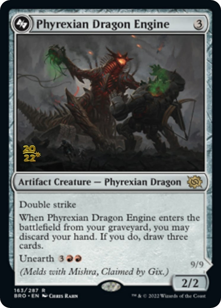 Image for Phyrexian Dragon Engine (163) [Prerelease Cards]
