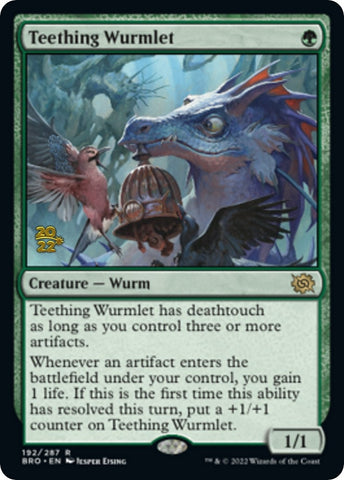 Image for Teething Wurmlet (192) [Prerelease Cards]