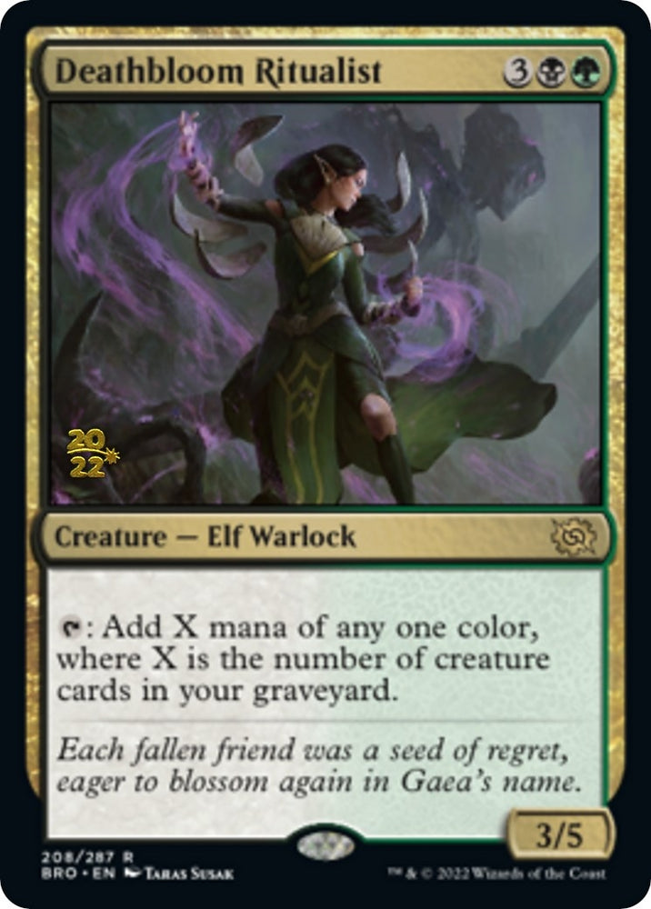 Image for Deathbloom Ritualist (208) [Prerelease Cards]