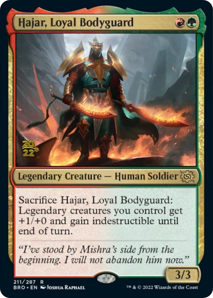 Image for Hajar, Loyal Bodyguard (211) [Prerelease Cards]