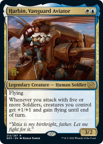 Image for Harbin, Vanguard Aviator (212) [Prerelease Cards]