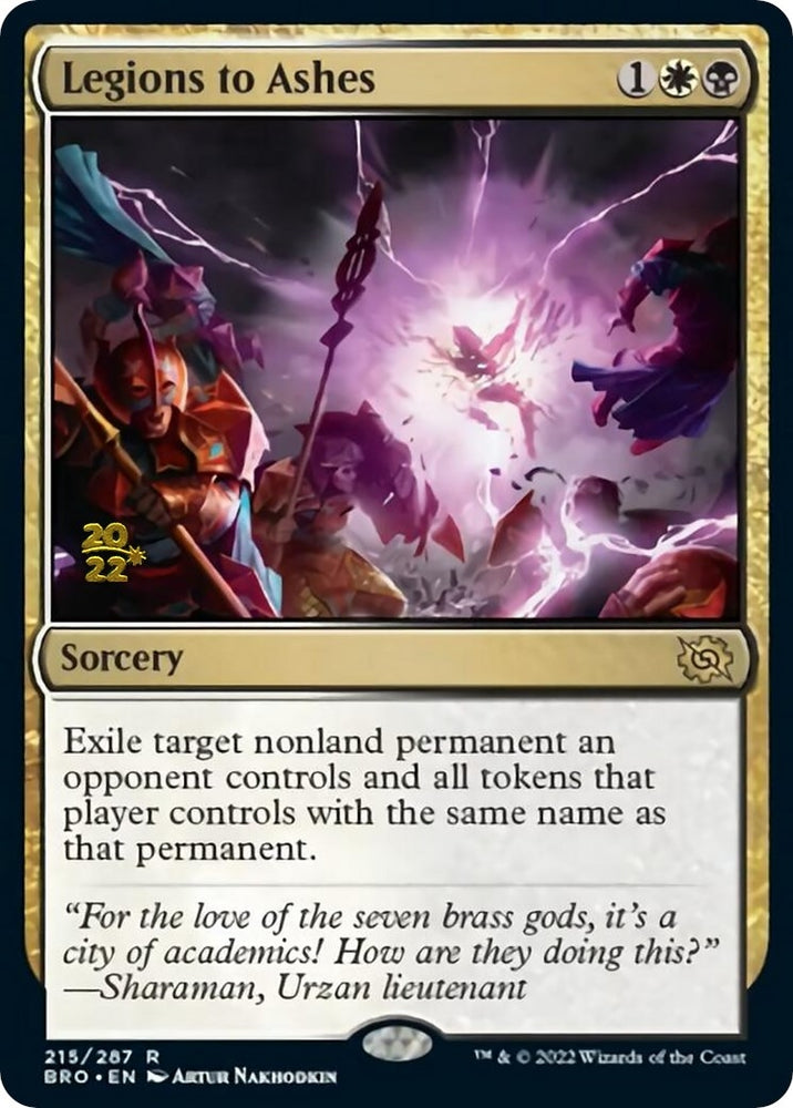 Image for Legions to Ashes (215) [Prerelease Cards]