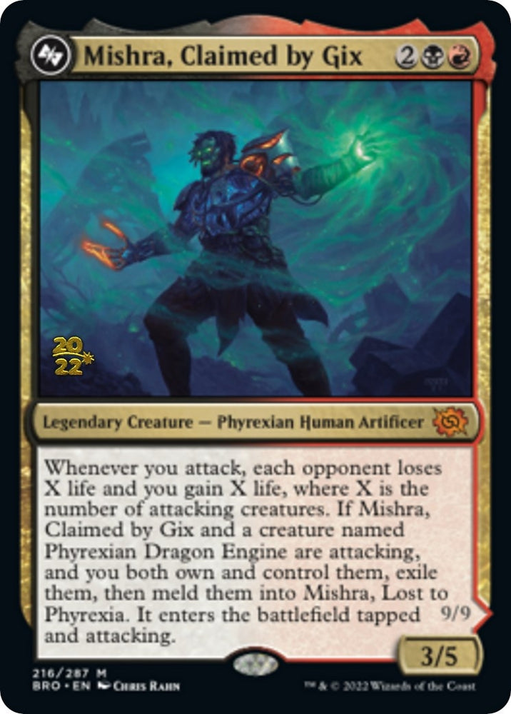 Image for Mishra, Claimed by Gix (216) [Prerelease Cards]