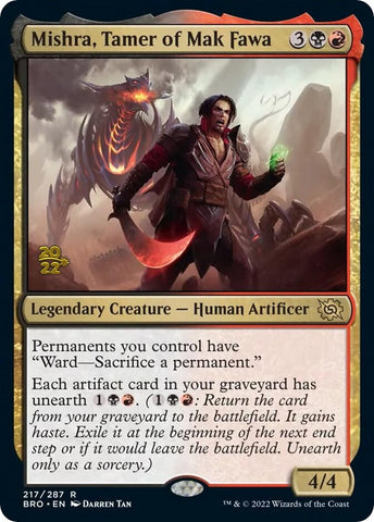 Image for Mishra, Tamer of Mak Fawa (217) [Prerelease Cards]