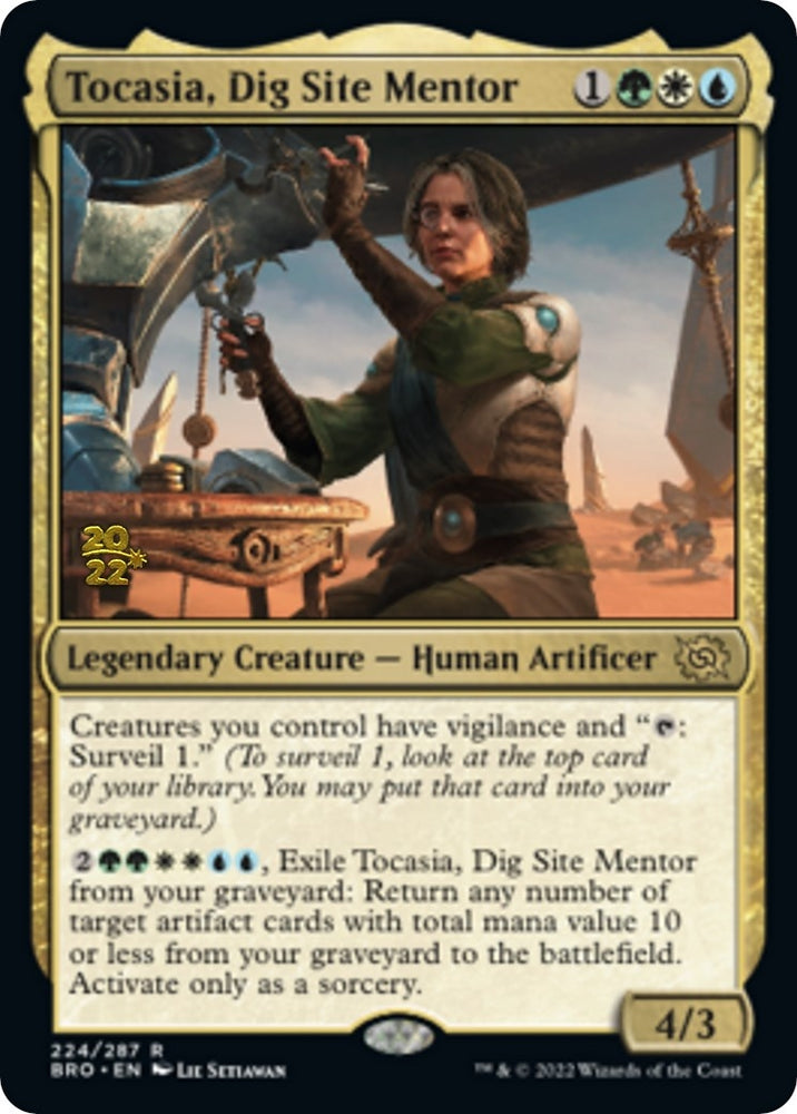 Image for Tocasia, Dig Site Mentor (224) [Prerelease Cards]