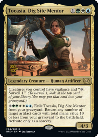 Image for Tocasia, Dig Site Mentor (224) [Prerelease Cards]