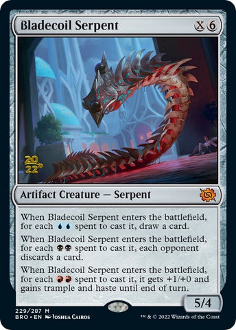 Image for Bladecoil Serpent (229) [Prerelease Cards]
