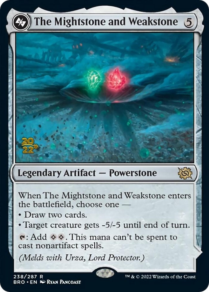 Image for The Mightstone and Weakstone (238) [Prerelease Cards]