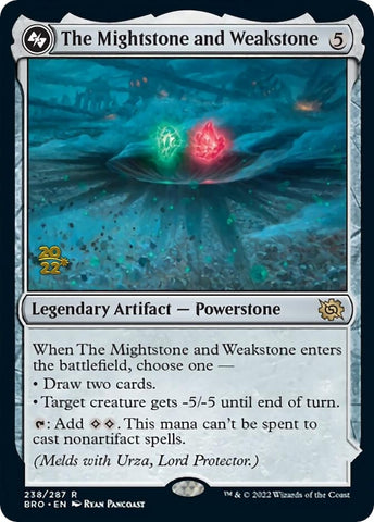 Image for The Mightstone and Weakstone (238) [Prerelease Cards]