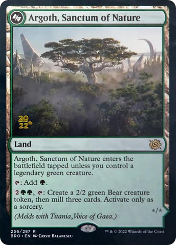 Image for Argoth, Sanctum of Nature (256) [Prerelease Cards]