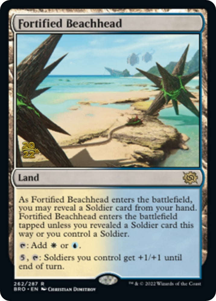 Image for Fortified Beachhead (262) [Prerelease Cards]