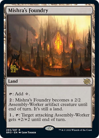 Image for Mishra's Foundry (265) [Prerelease Cards]