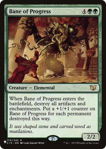 Image for Bane of Progress (175) [The List Reprints]