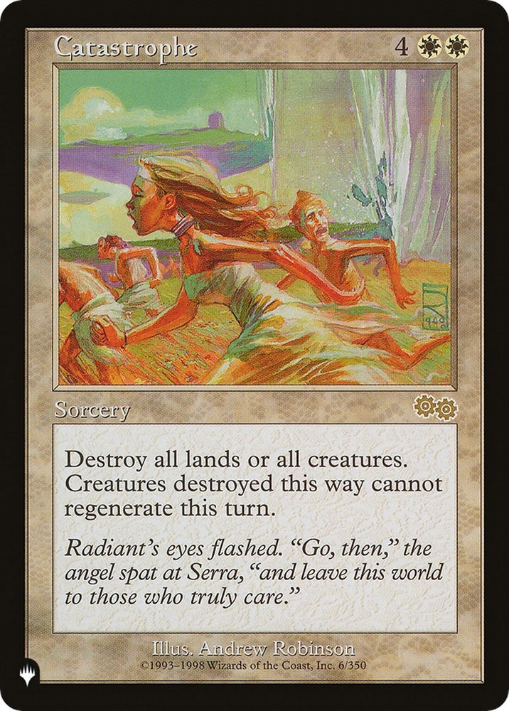 Image for Catastrophe (6) [The List Reprints]