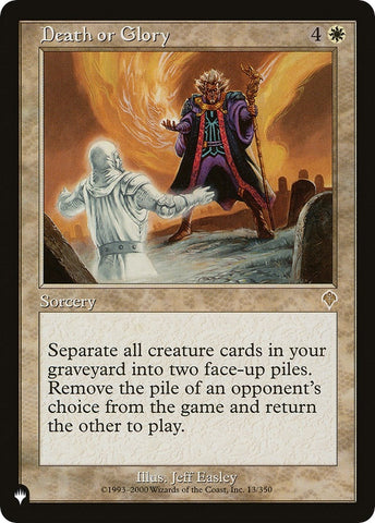 Image for Death or Glory (13) [The List Reprints]