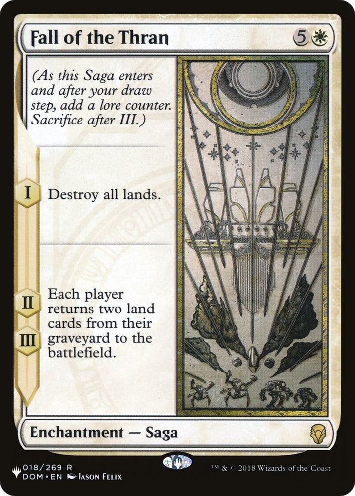 Image for Fall of the Thran (18) [The List Reprints]