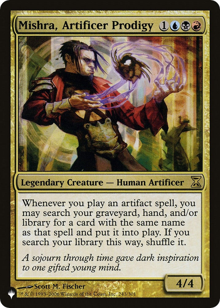 Image for Mishra, Artificer Prodigy (243) [The List Reprints]