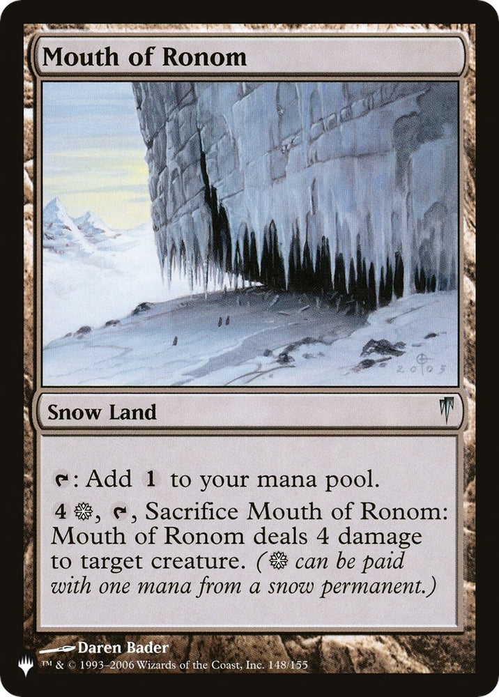 Image for Mouth of Ronom (148) [The List Reprints]