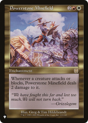 Image for Powerstone Minefield (115) [The List Reprints]