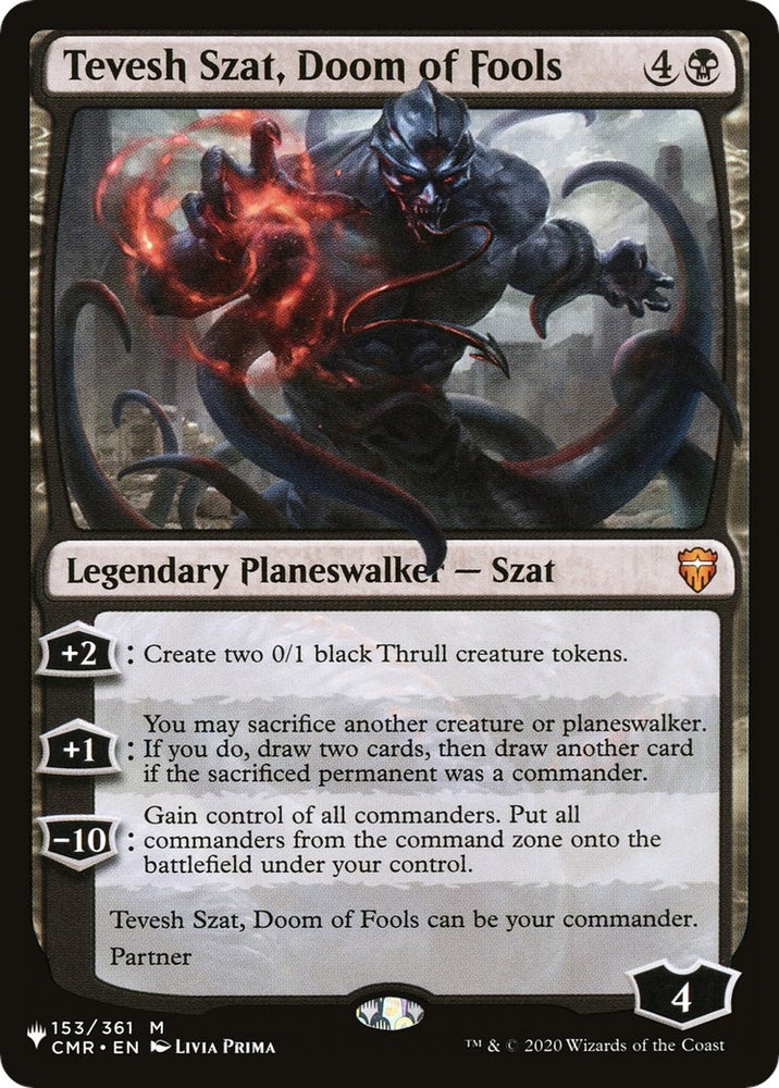 Image for Tevesh Szat, Doom of Fools (153) [The List Reprints]