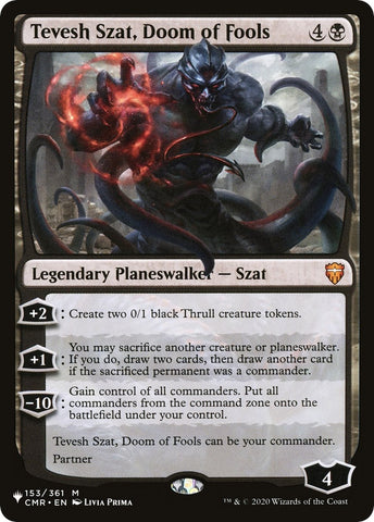 Image for Tevesh Szat, Doom of Fools (153) [The List Reprints]