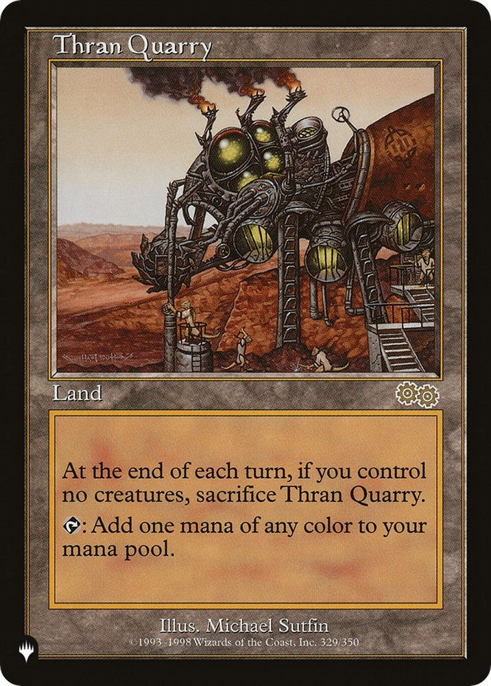 Image for Thran Quarry (329) [The List Reprints]