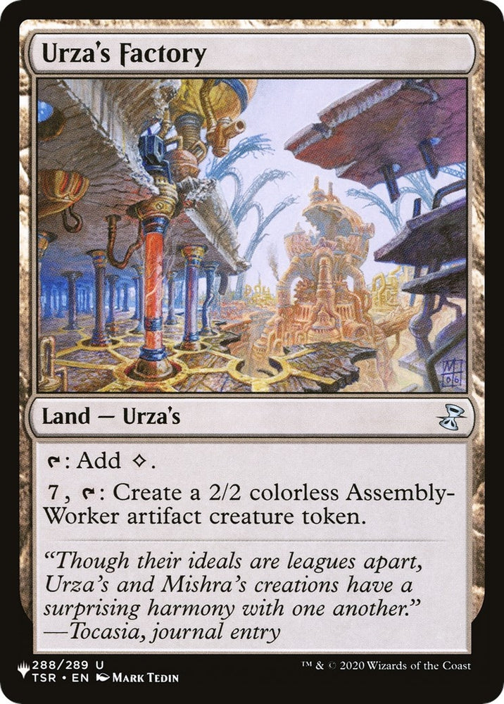 Image for Urza's Factory (288) [The List Reprints]