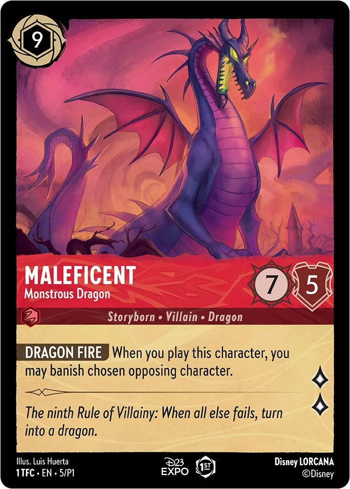Image for Maleficent - Monstrous Dragon (5) [D23 Promos]