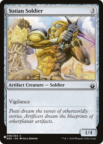 Image for Yotian Soldier (249) [The List Reprints]