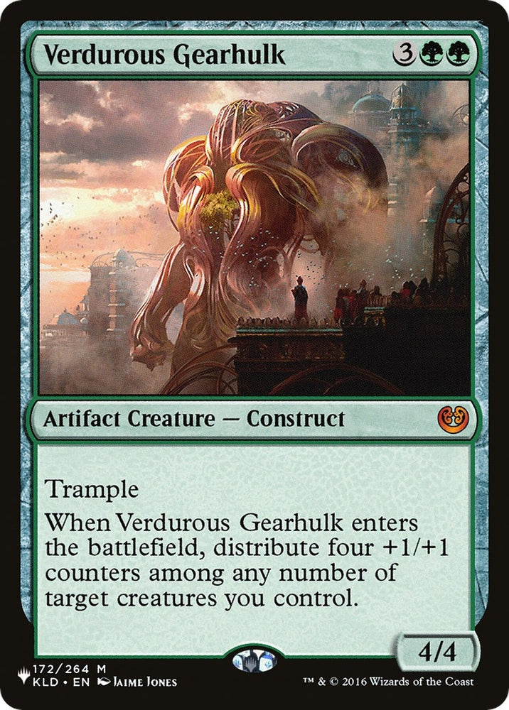 Image for Verdurous Gearhulk (172) [The List Reprints]